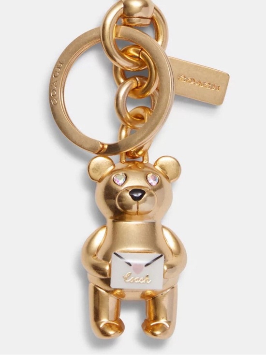 Coach Accessories - Coach Valentine’s Day Bear Bag Charm